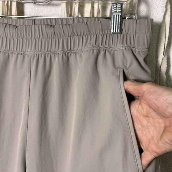 James Perse Taupe Nylon Wide Leg Pull On Pant size 2/M - Picture 2 of 10